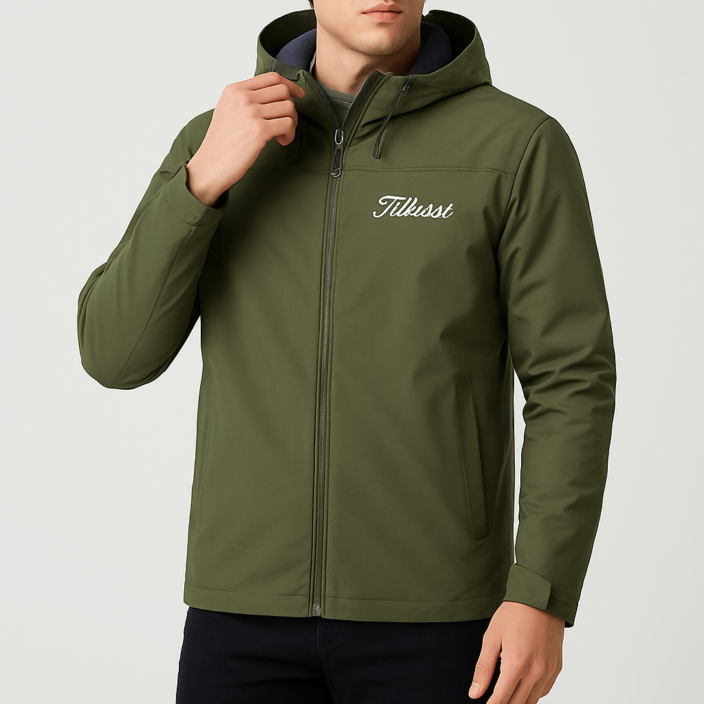 Unisex Hooded Jacket Windproof Lightweight Fit