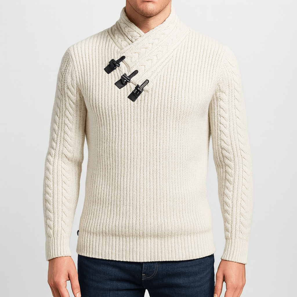 Unisex Pullover Sweater Wool Blend Regular Fit - BritishMode