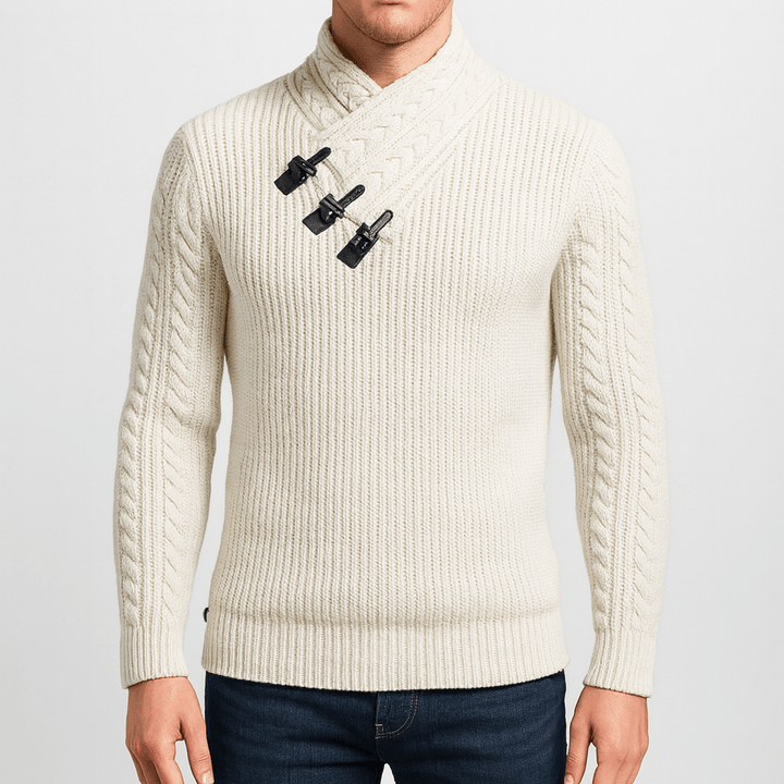 Unisex Pullover Sweater Wool Blend Regular Fit - BritishMode
