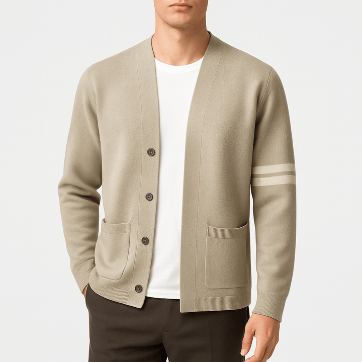 Womens Wool Knit Cardigan Relaxed Fit