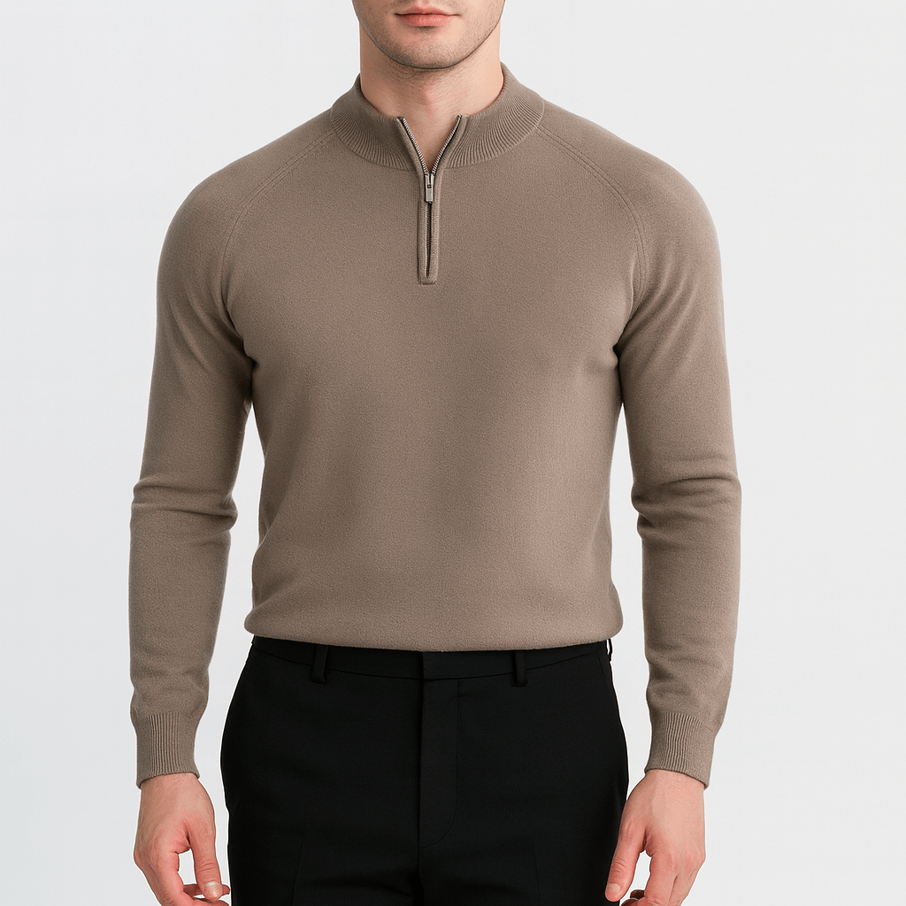 Mens Wool Slim Fit Sweater - BritishMode