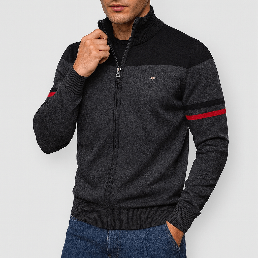 Unisex Zip-Up Jacket Lightweight Casual Fit