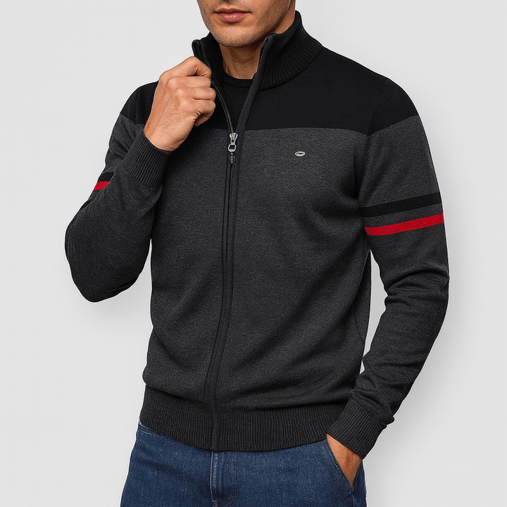 Unisex Zip-Up Jacket Lightweight Casual Fit