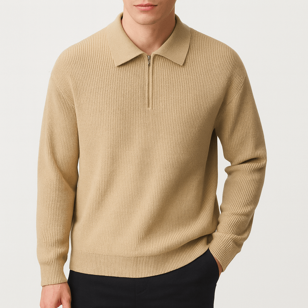 Mens Sweatshirt Half Zip Pullover
