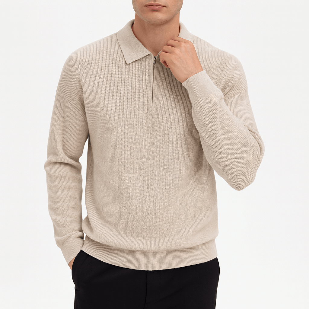Mens Sweatshirt Half Zip Pullover