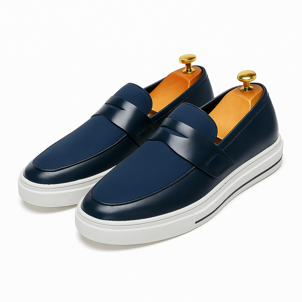 Mens Loafers Genuine Leather Classic Fit