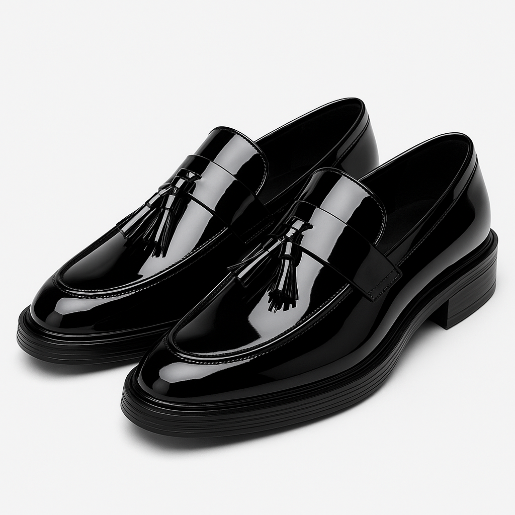 Mens Formal Shoes Leather Tassel Design - BritishMode
