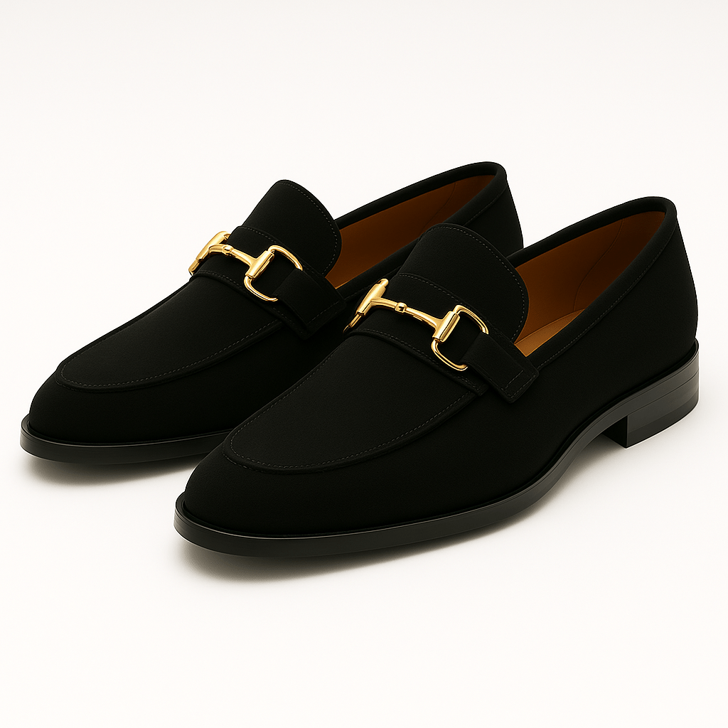 Mens Loafers Pointed Toe Elegant Design - BritishMode