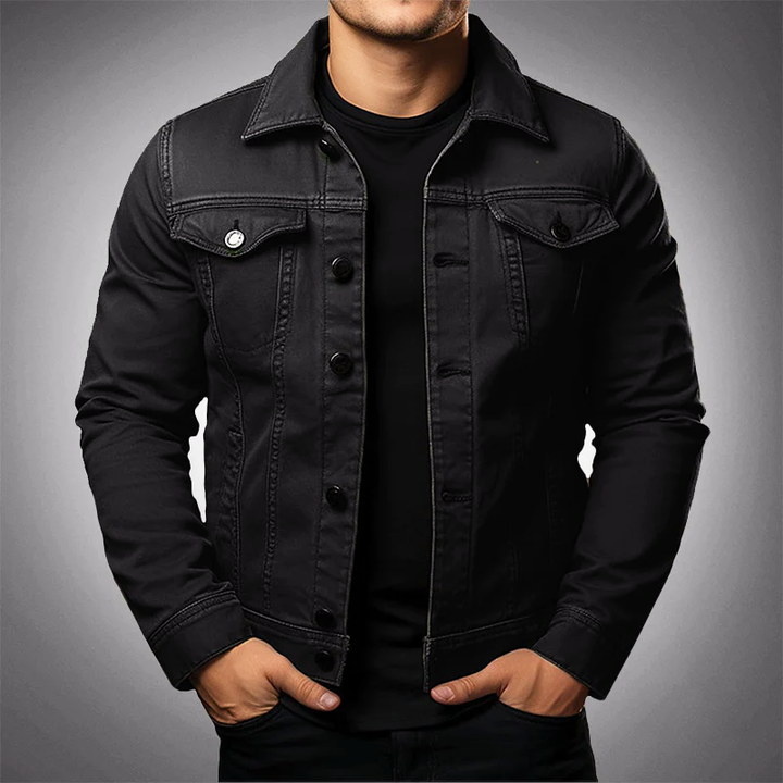 Mens Slim Fit Denim Jacket