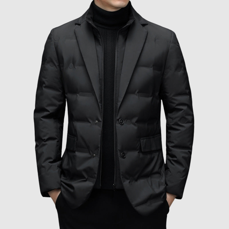 Mens Down Jacket Business Casual Fit