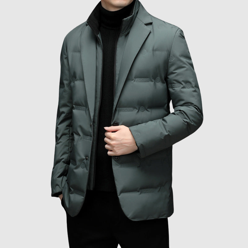 Mens Down Jacket Business Casual Fit