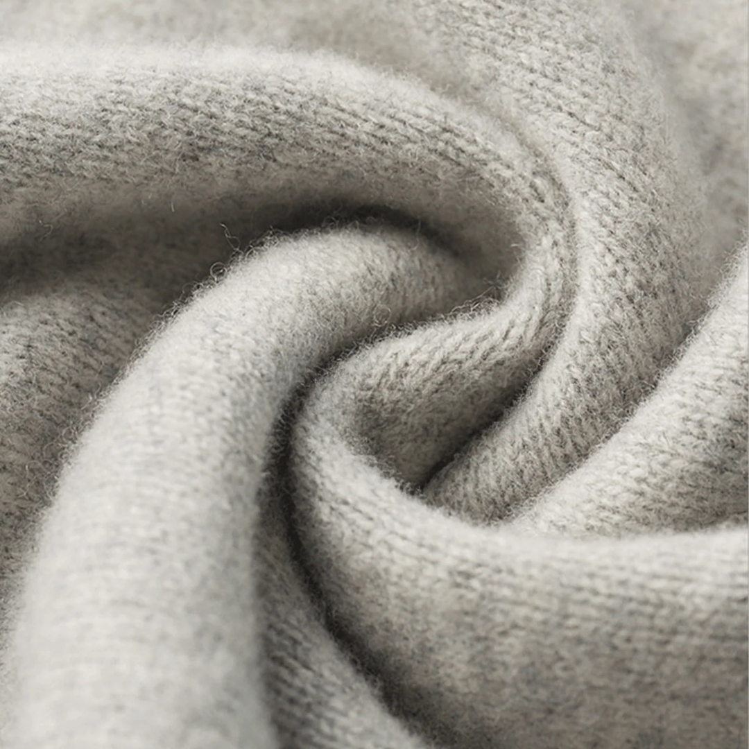 Womens Knitted Hoodie with Button Detail Relaxed Fit