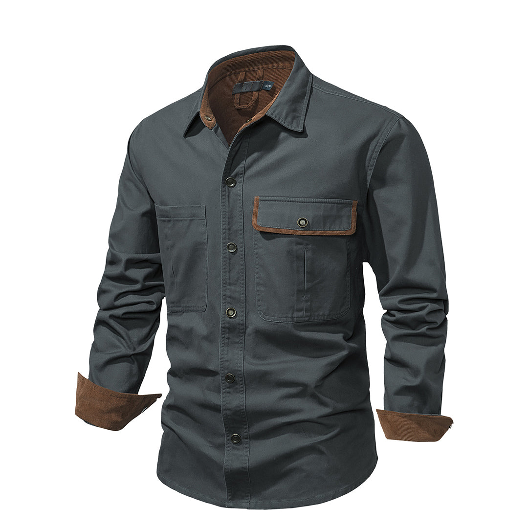 Mens Casual Shirt Relaxed Fit