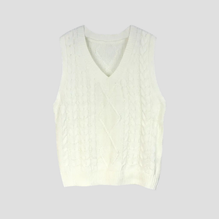 Womens Soft Knit Sweater Crew Neck