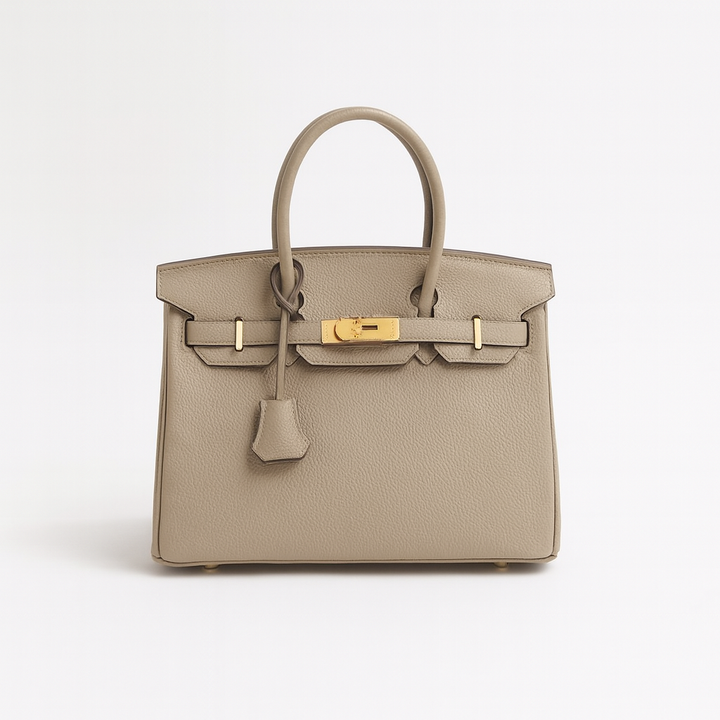 Womens Leather Designer Bag Structured Style - BritishMode