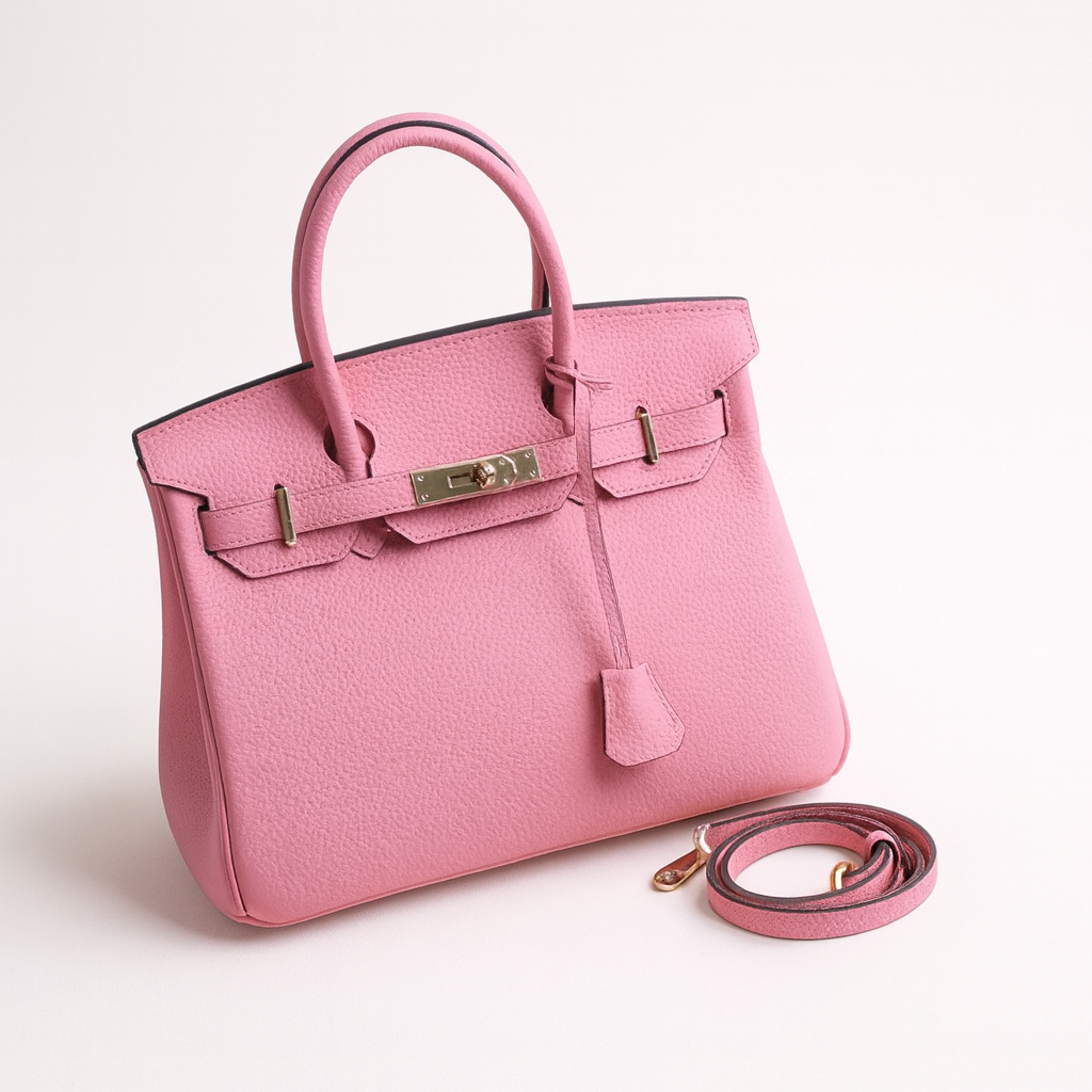 Womens Leather Designer Bag Structured Style