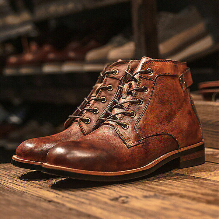 Womens Leather Boots Classic Fit