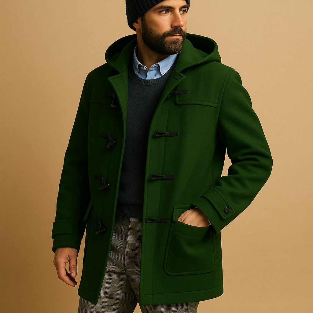 Mens Long Winter Coat Insulated Warm Fit - BritishMode