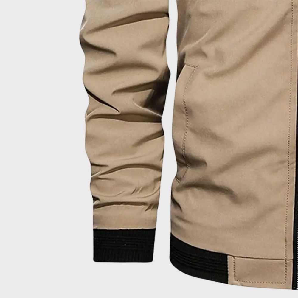 Mens Lightweight Bomber Jacket Casual Fit