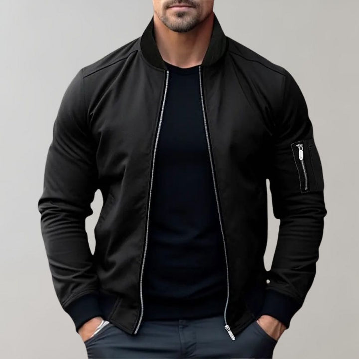 Mens Lightweight Bomber Jacket Casual Fit