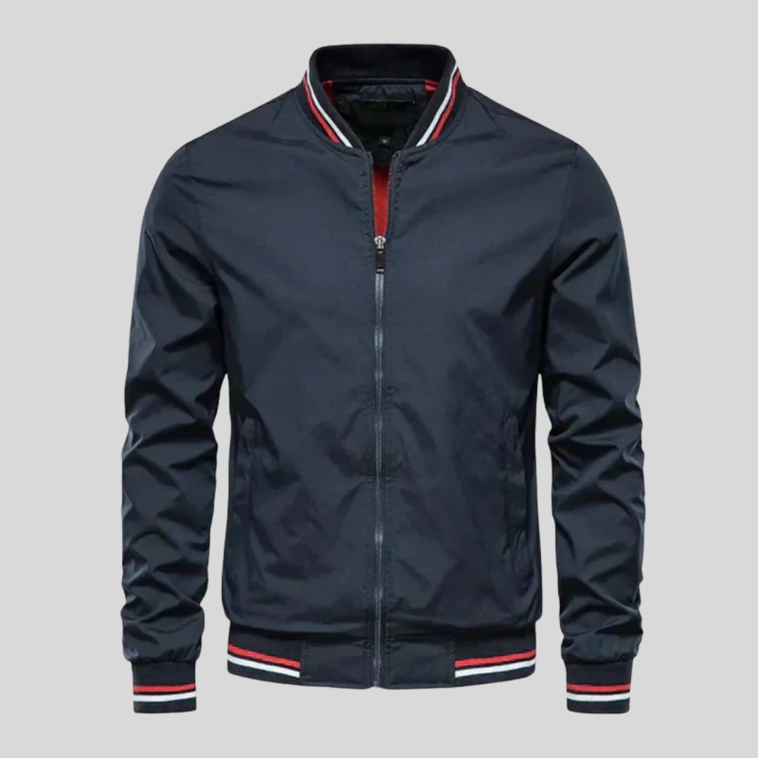Mens Bomber Jacket Lightweight Breathable Fit - BritishMode