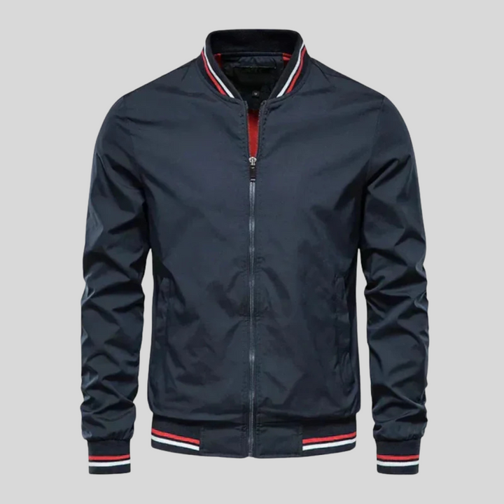 Mens Bomber Jacket Lightweight Breathable Fit - BritishMode
