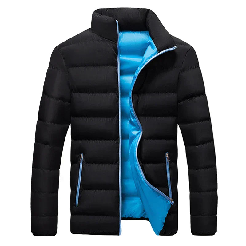 Mens Lightweight Puffer Jacket Insulated Winter