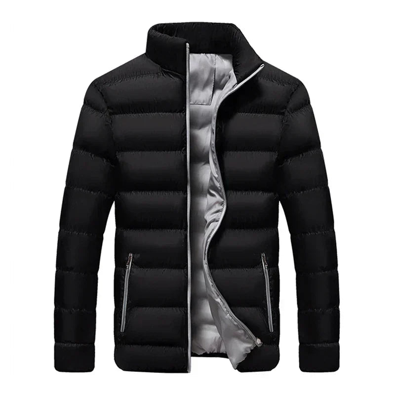 Mens Lightweight Puffer Jacket Insulated Winter