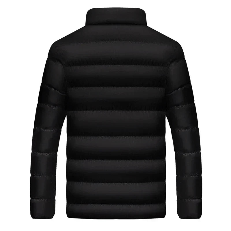 Mens Lightweight Puffer Jacket Insulated Winter