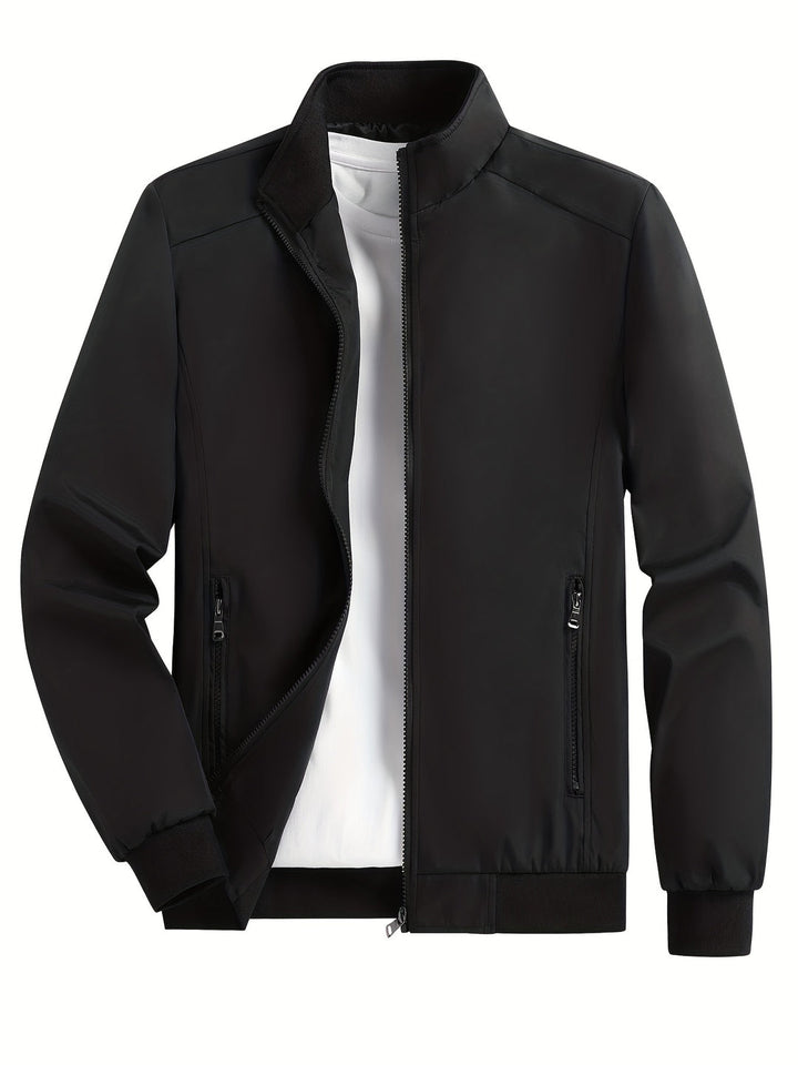 Mens Lightweight Windbreaker Jacket Breathable Fit