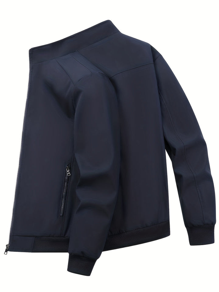 Mens Lightweight Windbreaker Jacket Breathable Fit