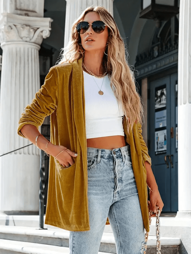 Womens Spring Coat Classic Design Elegant Fit - BritishMode