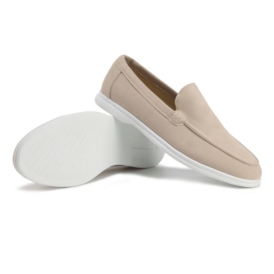 Mens Loafers Low Profile Slip-On Cushioned Memory Insole