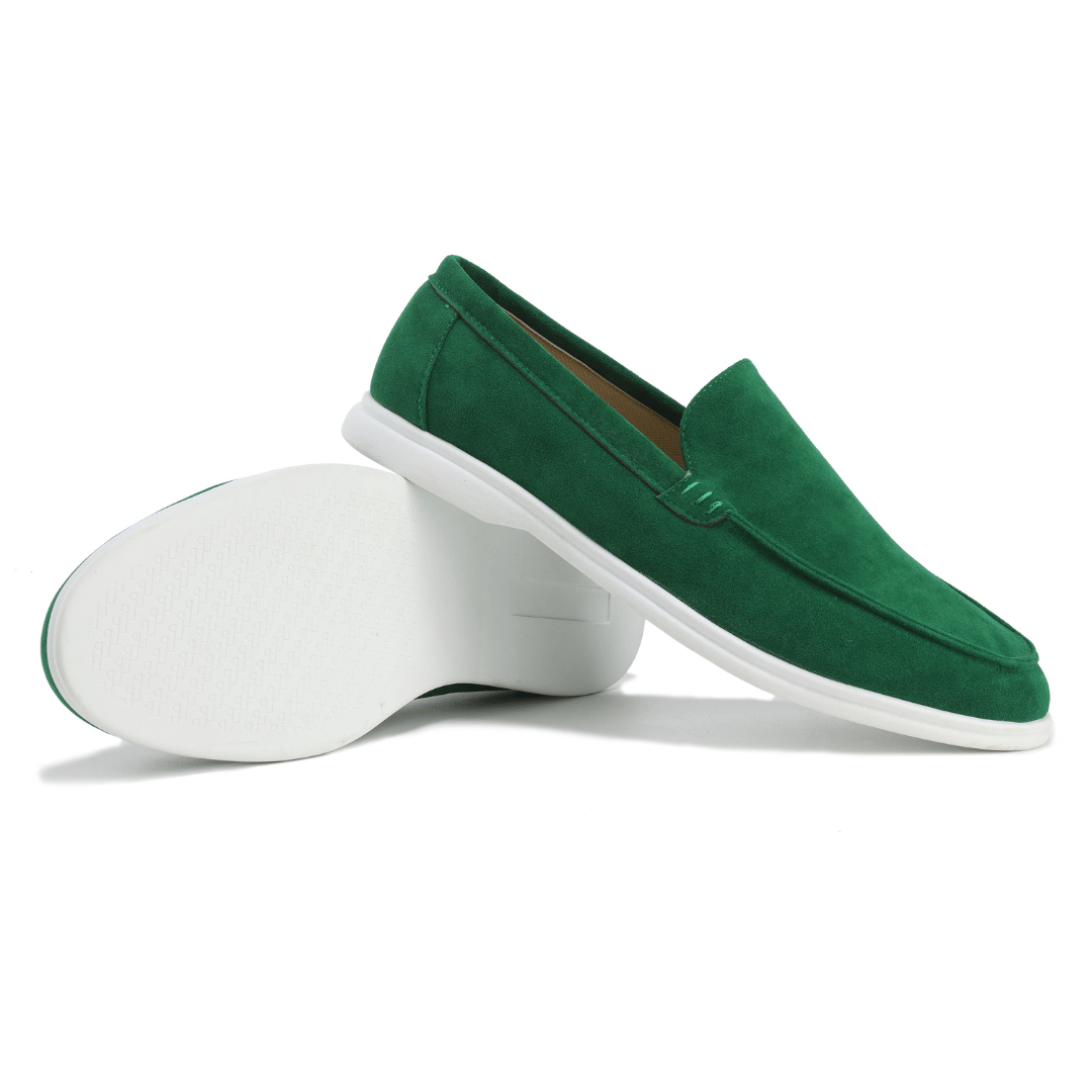 Mens Loafers Low Profile Slip-On Cushioned Memory Insole
