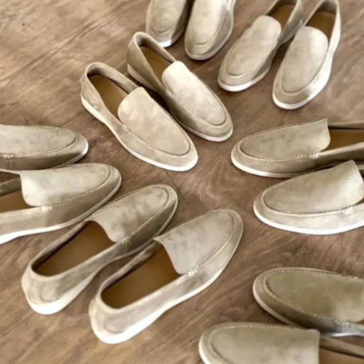 Mens Loafers Low Profile Slip-On Cushioned Memory Insole