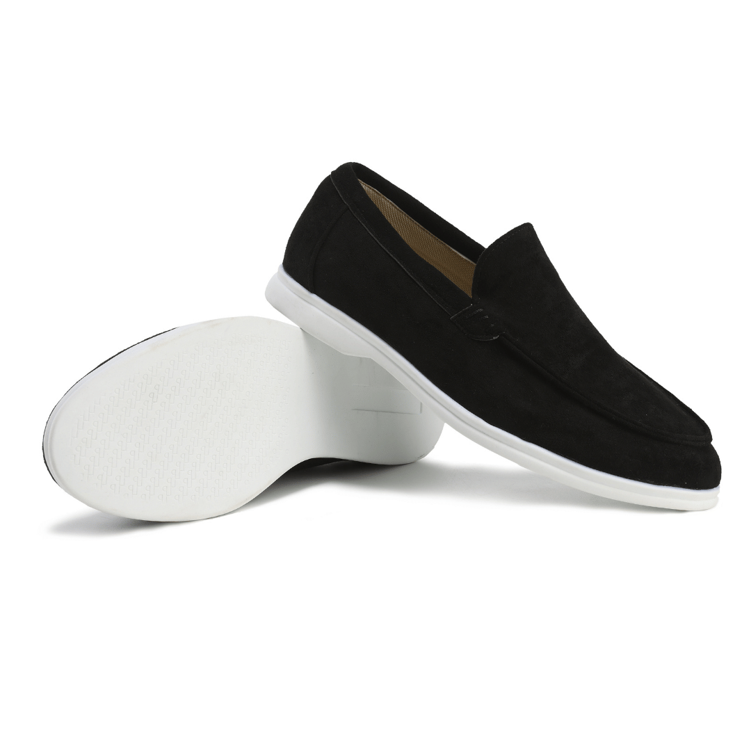 Mens Loafers Low Profile Slip-On Cushioned Memory Insole