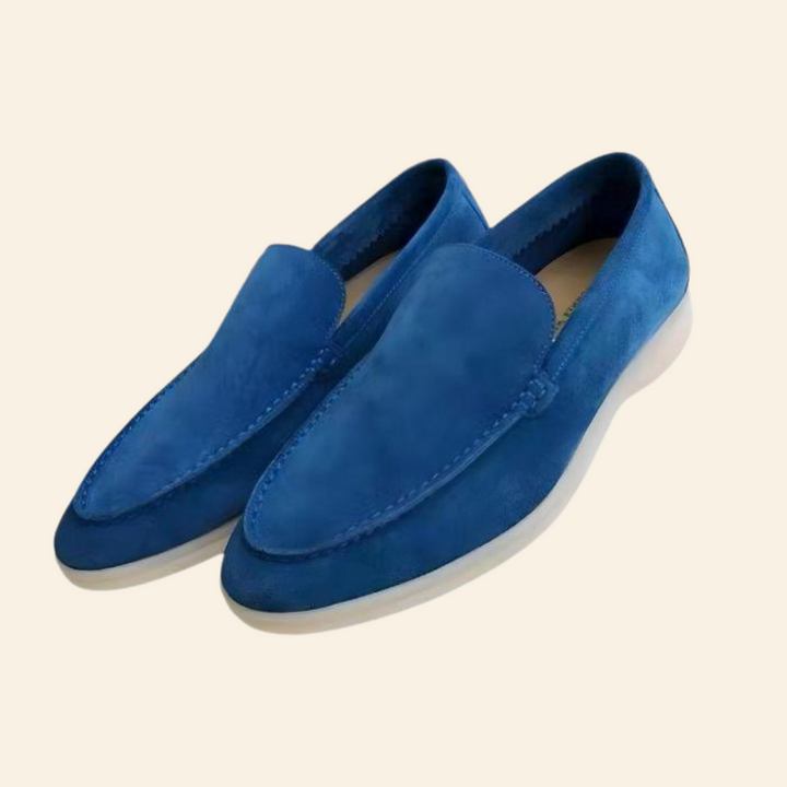 Mens Loafers Slip-On Low Profile Cushioned Support
