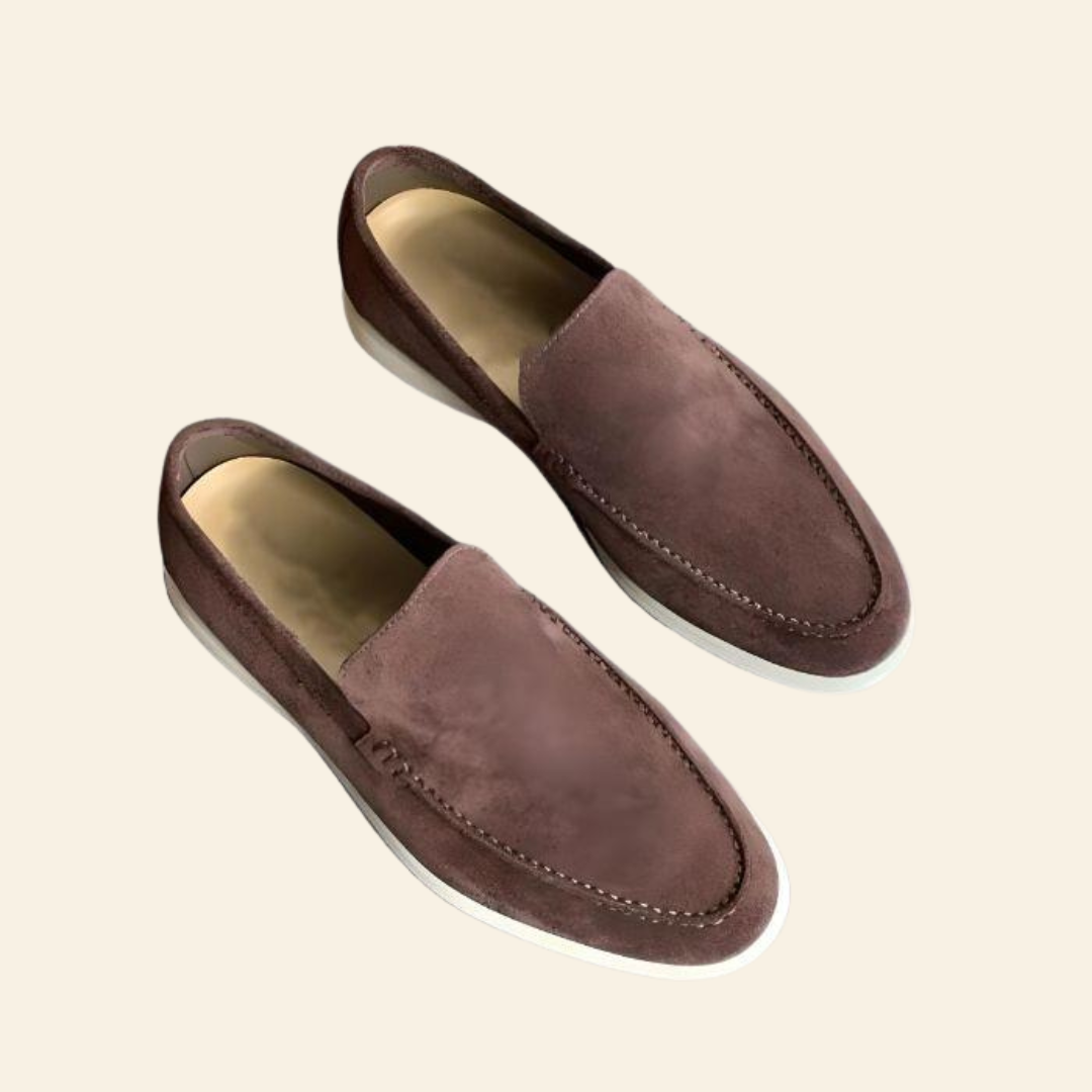 Mens Loafers Slip-On Low Profile Cushioned Support