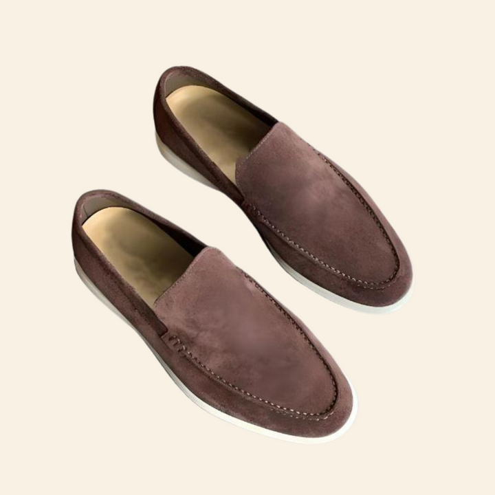 Mens Loafers Slip-On Low Profile Cushioned Support
