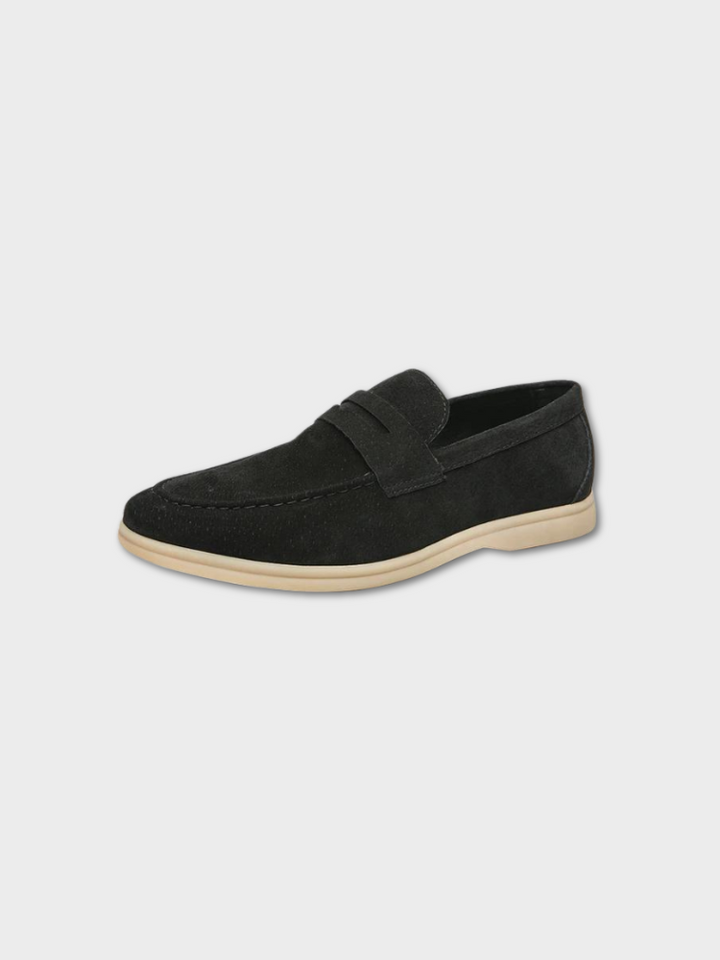 Womens Loafers Vintage Slip-On Cushioned Sole