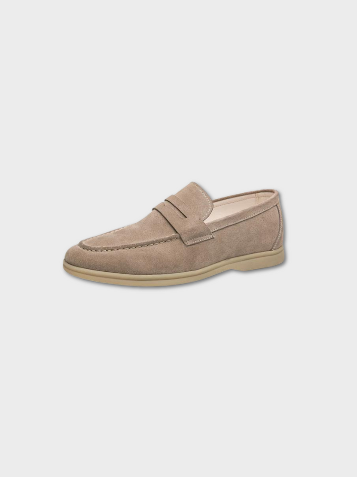 Womens Loafers Vintage Slip-On Cushioned Sole