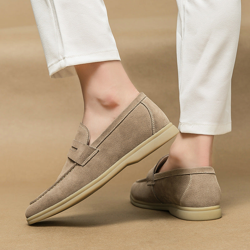 Womens Loafers Vintage Slip-On Cushioned Sole