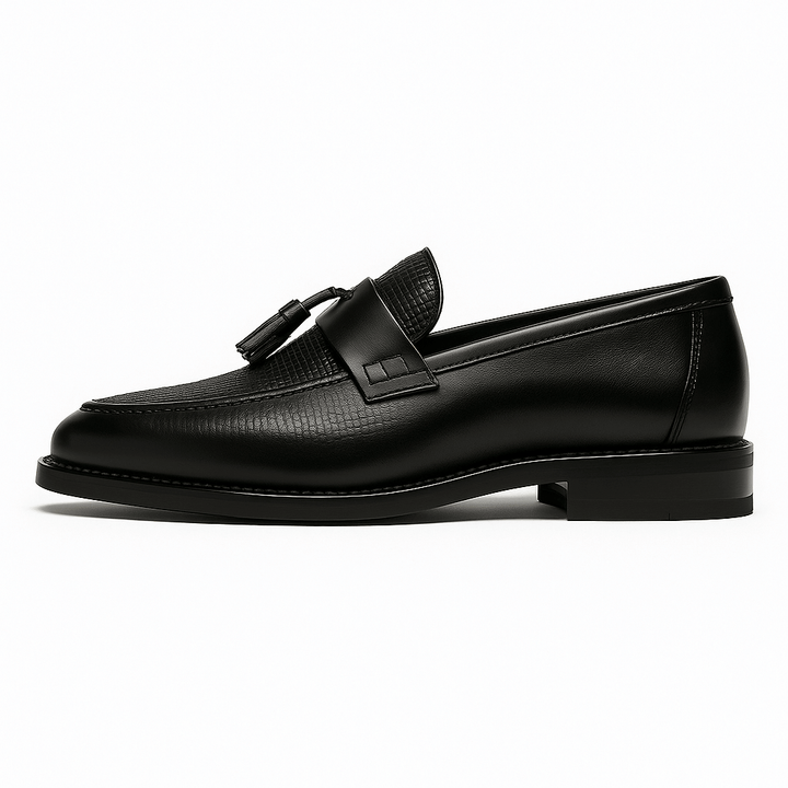 Womens Loafers Woven Vamp Tassels Easy Slip-On Fit