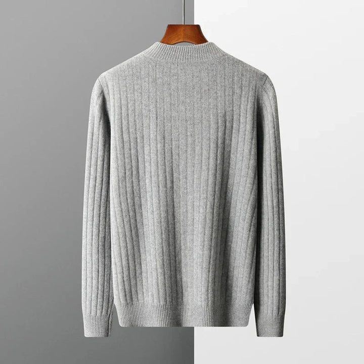 Womens Long Sleeve Sweater Knit Blend Ribbed Hem Relaxed Fit