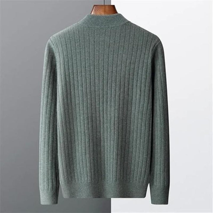 Womens Long Sleeve Sweater Knit Blend Ribbed Hem Relaxed Fit