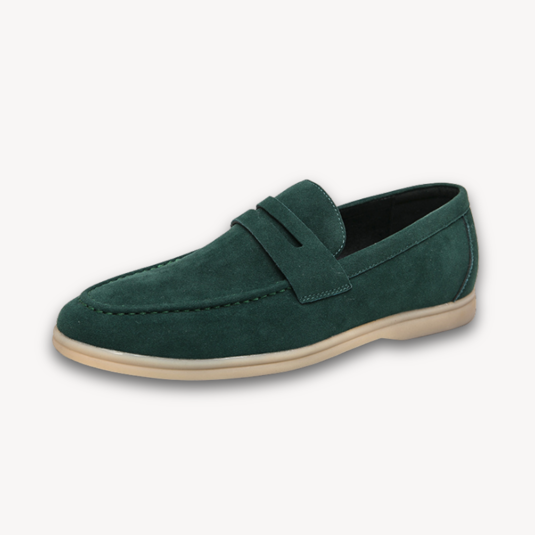 Mens Penny Loafers Leather Smart Casual
