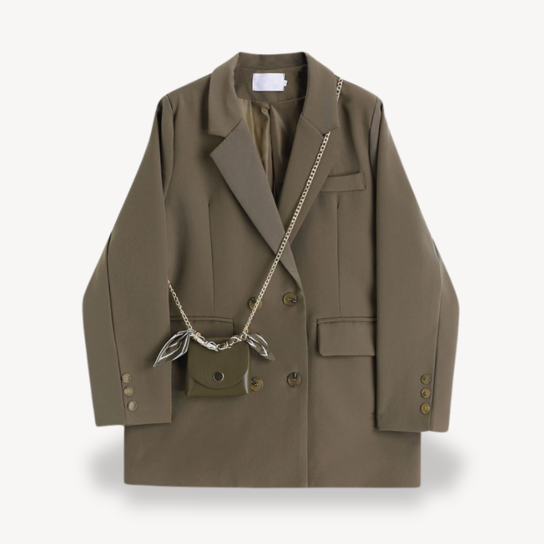 Womens Blazer Casual Loose Fit - BritishMode