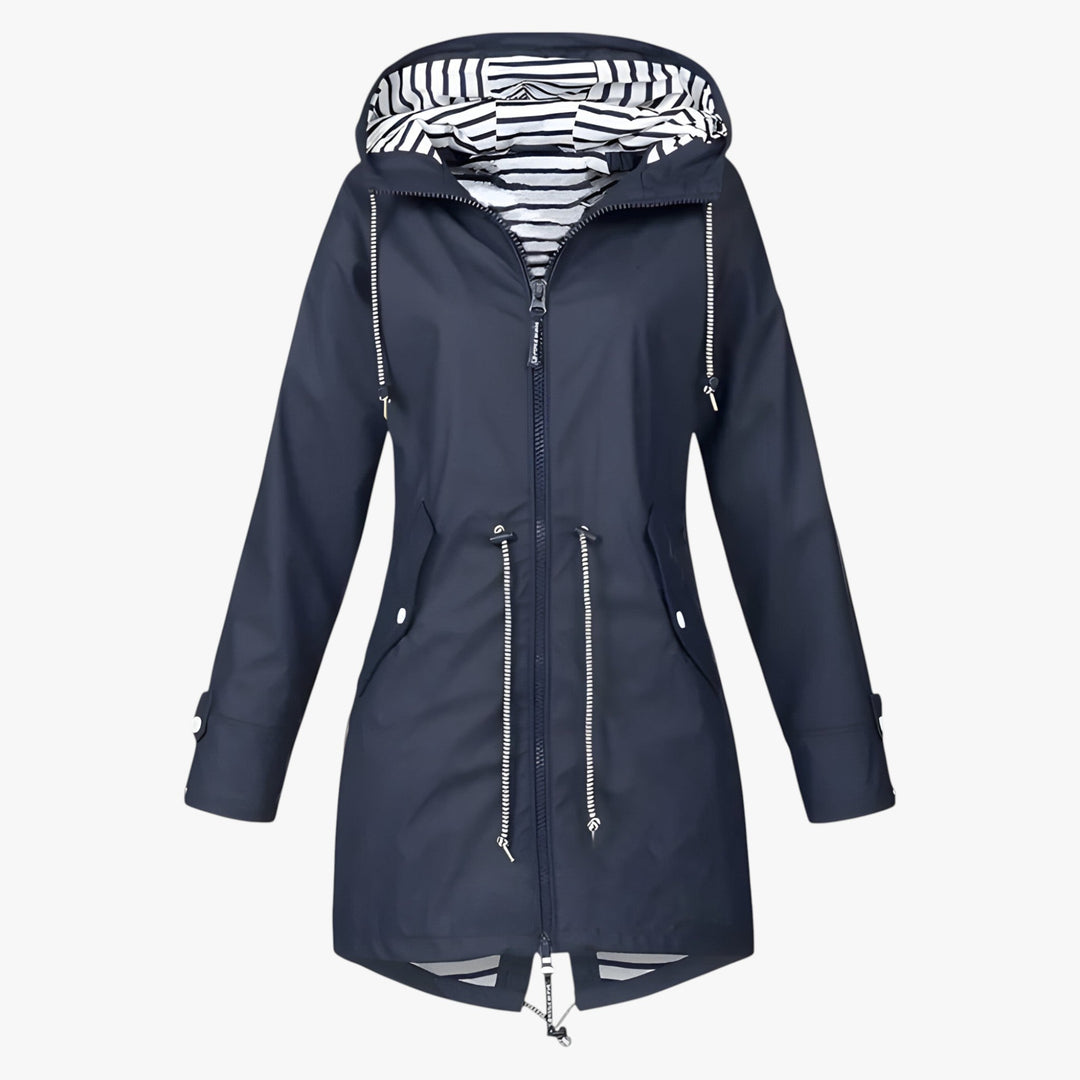 Womens Waterproof Parka Adjustable Fit with Hood Lining