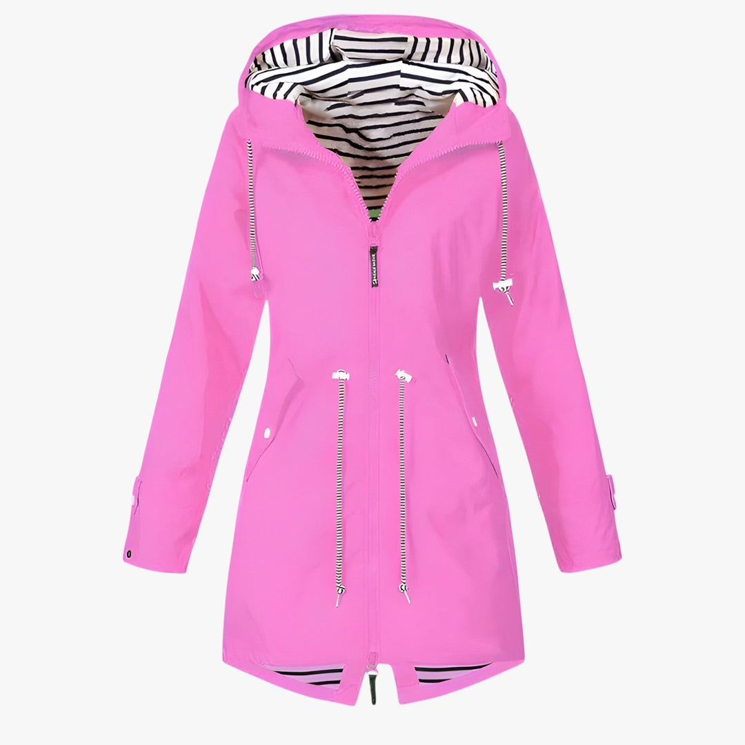 Womens Waterproof Parka Adjustable Fit with Hood Lining