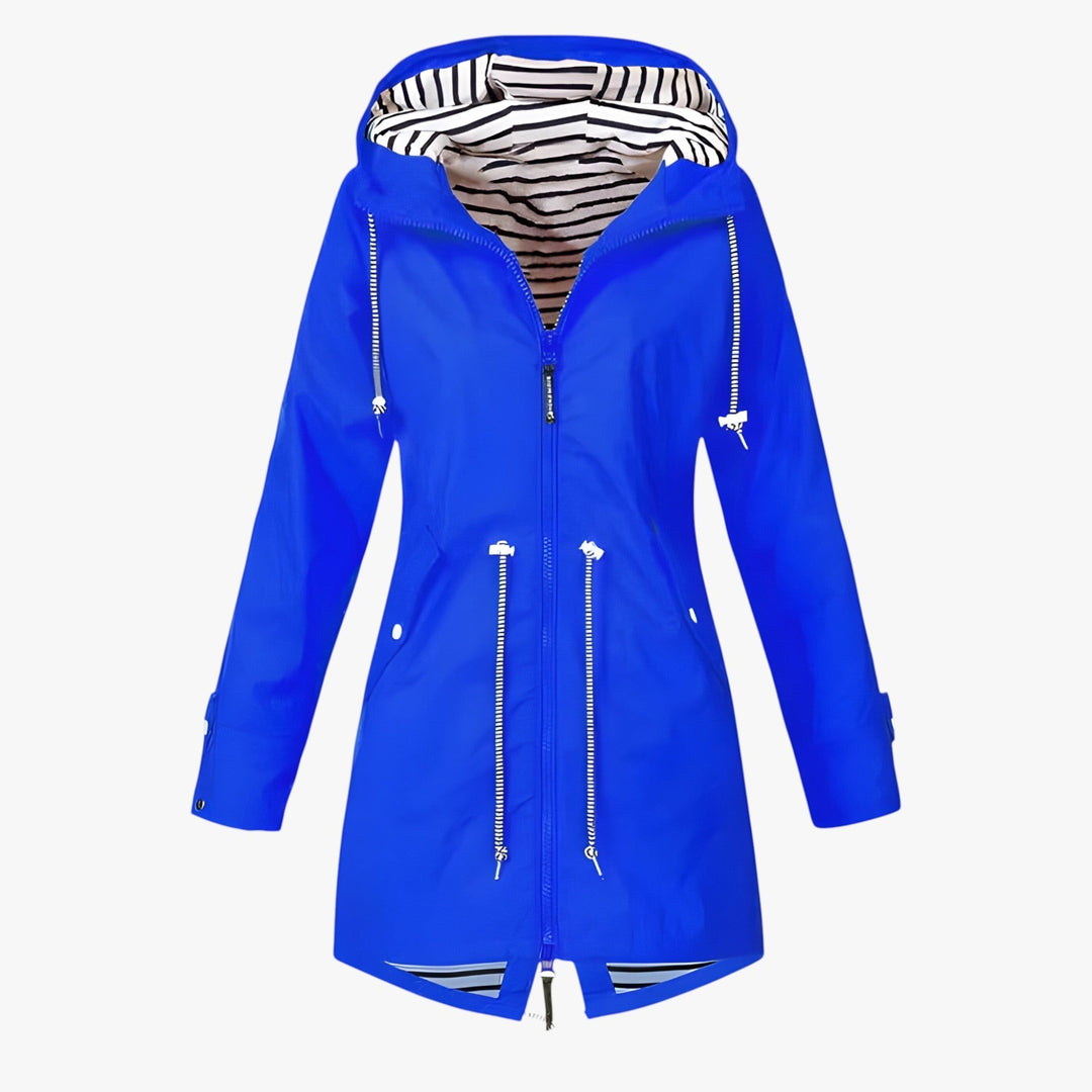 Womens Waterproof Parka Adjustable Fit with Hood Lining